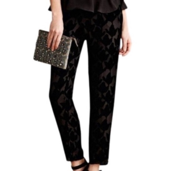 Anthropologie Pants - Anthropologie Velvet Burnout Joggers